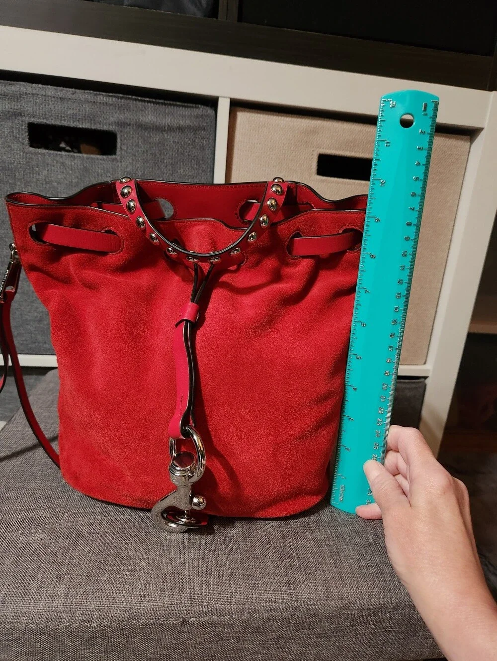 Rebecca Minkoff Studded Bucket Backpack